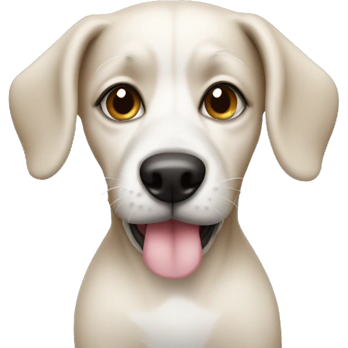 coquette dog emoji