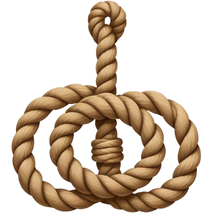 rope with single knot



















 emoji