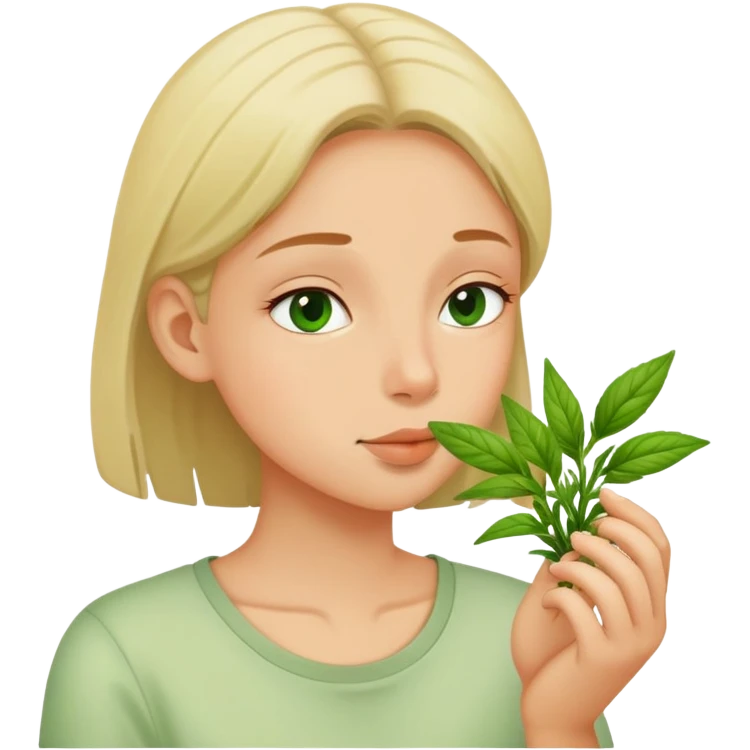 nature hearb emoji