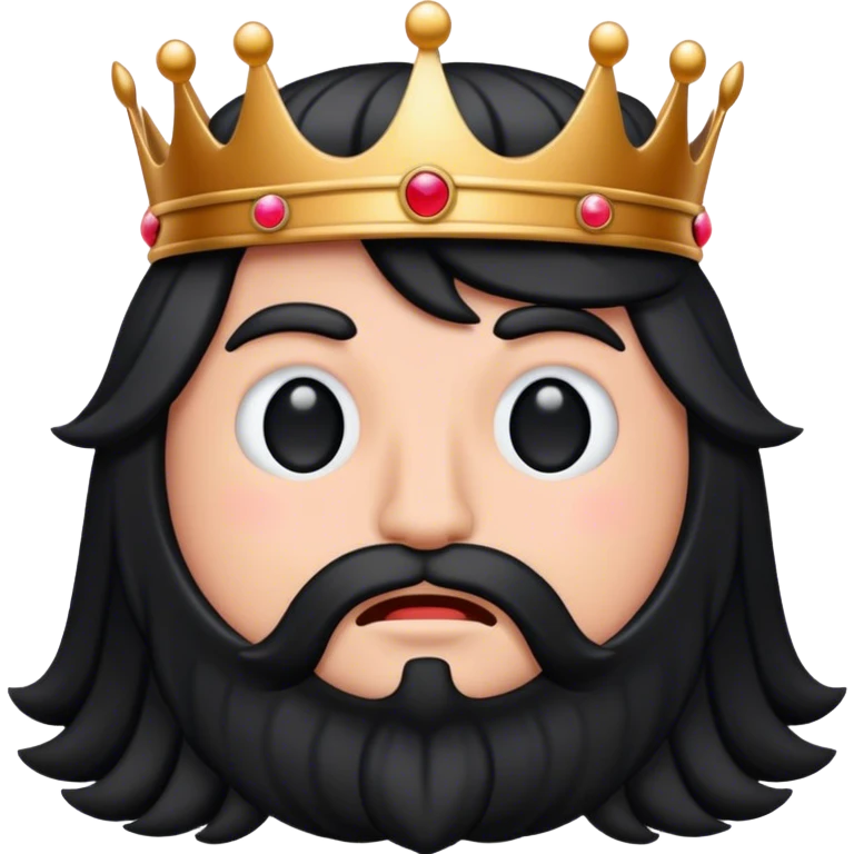 King black  emoji
