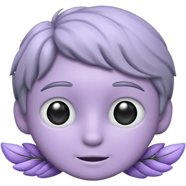 Gray Lavender emoji