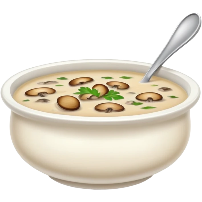 Mushroom soup emoji