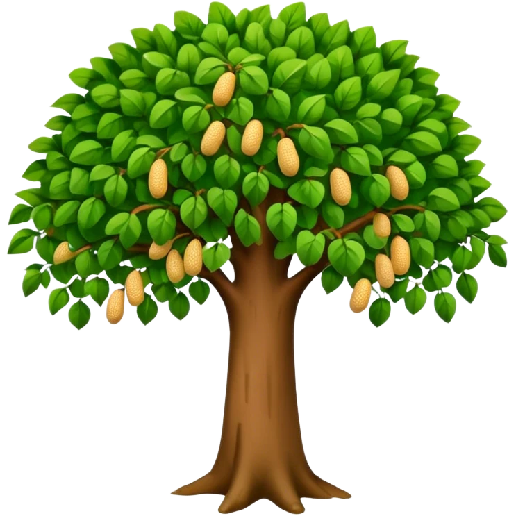 A peanut tree emoji