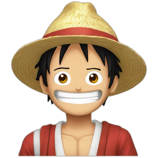 Luffy emoji