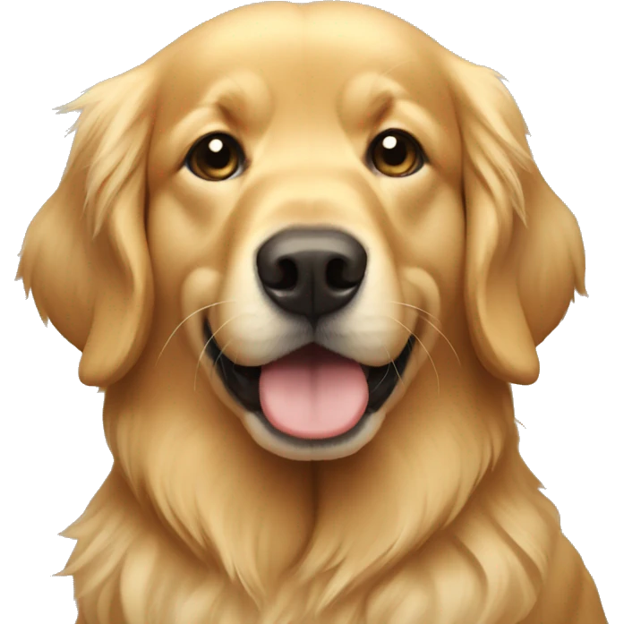 Golden retriever  emoji