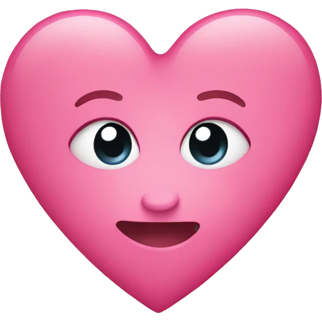 a pink heart emoji