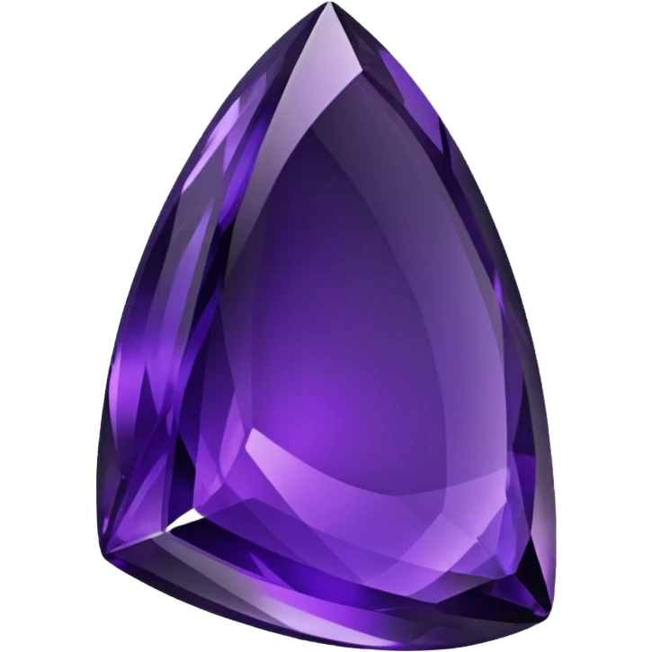 shiny purple obsidian crystal emoji