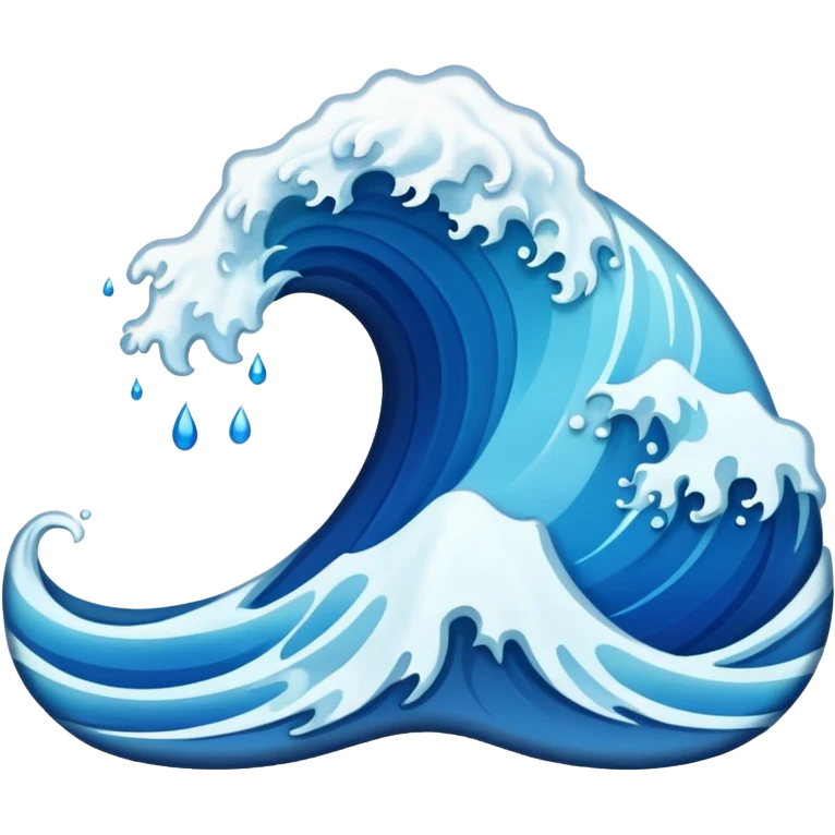 Waves emoji