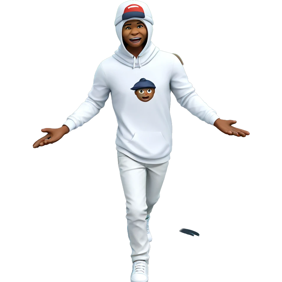 walking boy in hat emoji