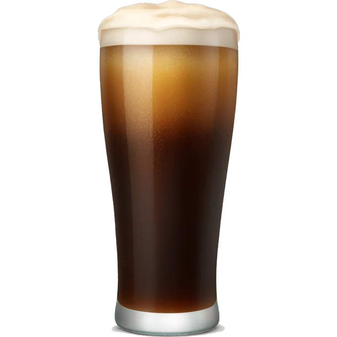 tall glass of root beer emoji