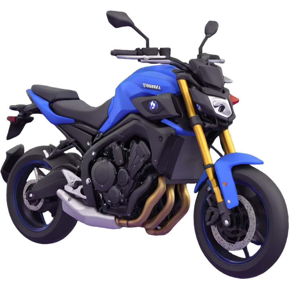 Yamaha MT09 motorcycle emoji