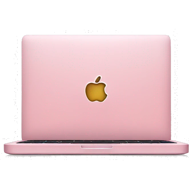 Pink MacBook  emoji
