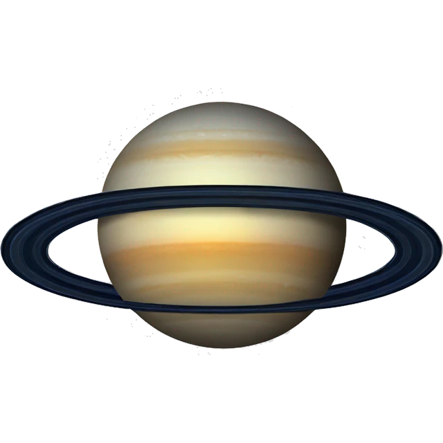 Saturn  emoji
