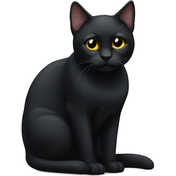 black cat emoji