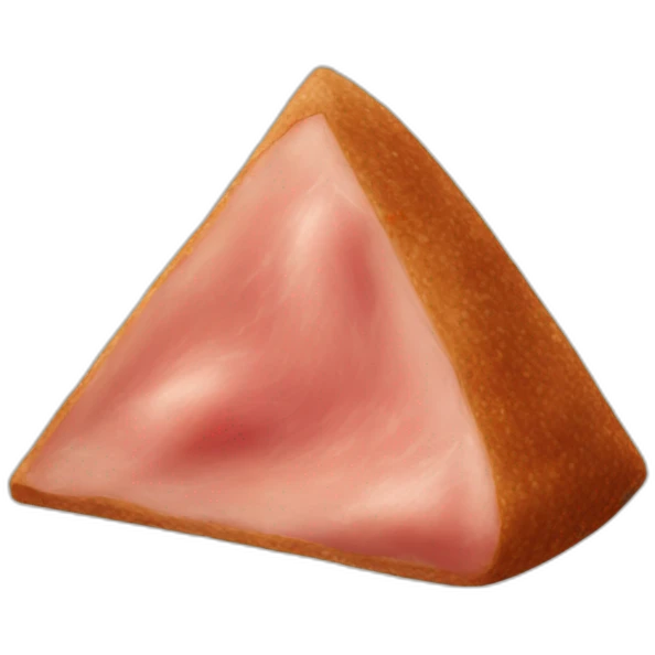 triangle meat emoji