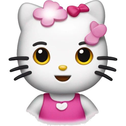 Hello kitty emoji