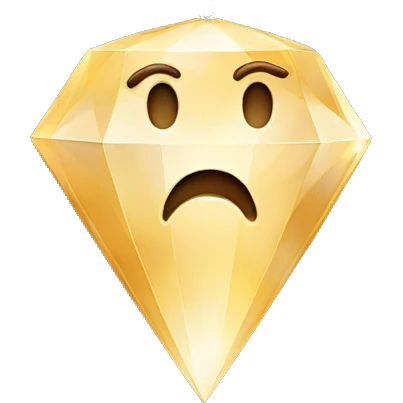 the word Tana  wrote on a golden diamond chain emoji