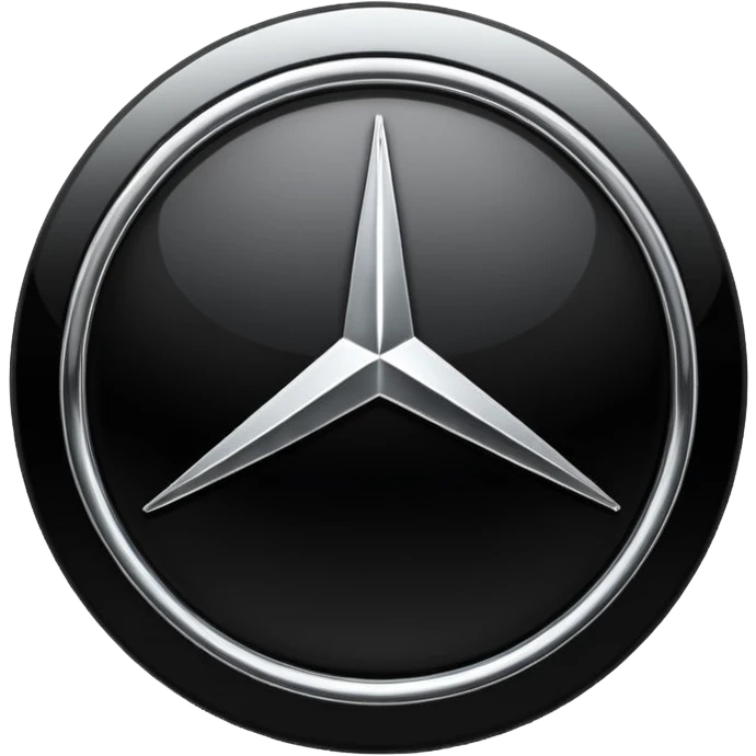 engine, amg logo, black emoji