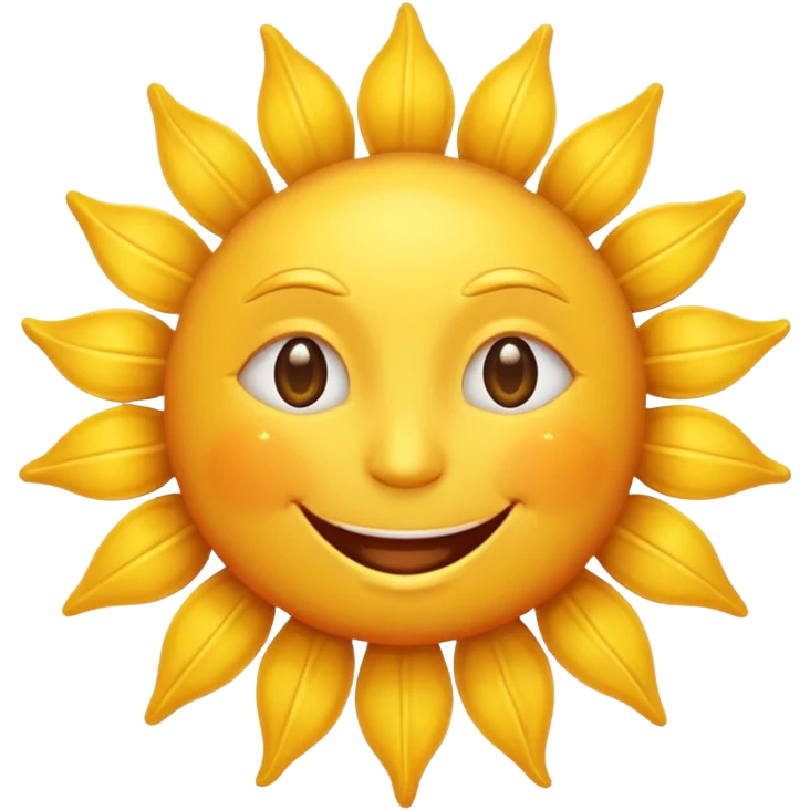 Happy Sun emoji