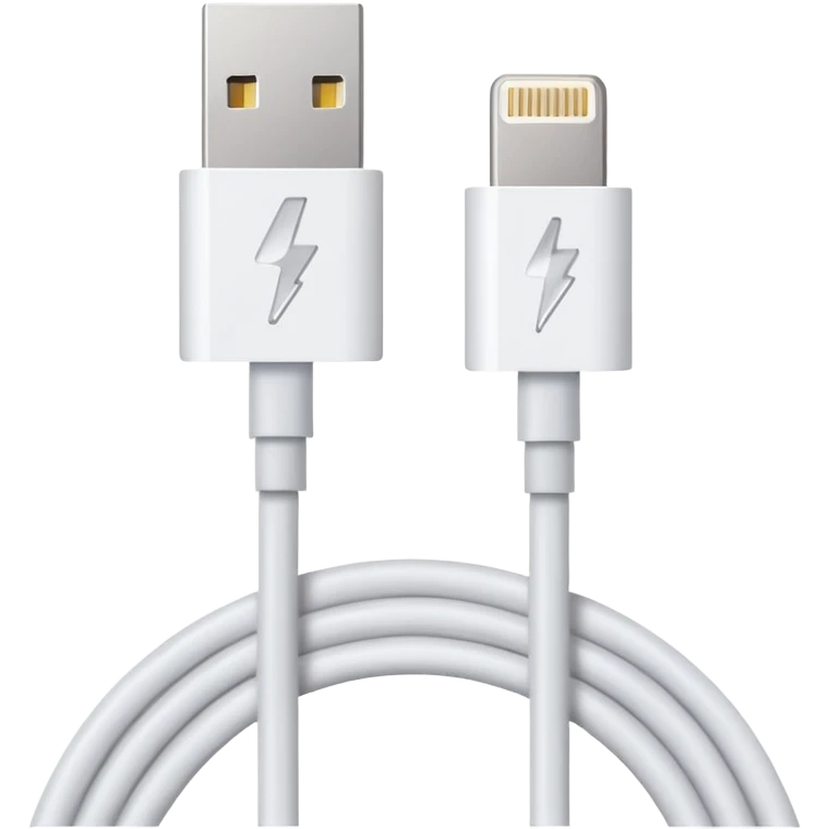 small lightning cable emoji