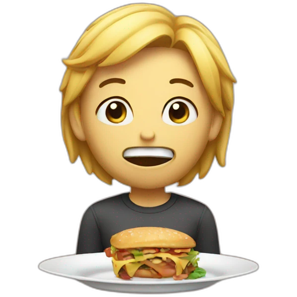 no eating emoji