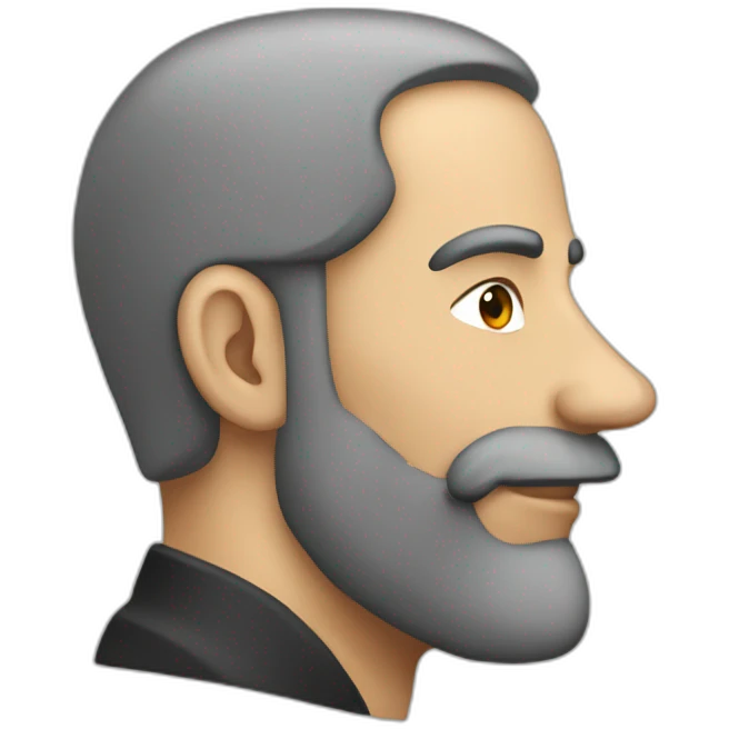 jew side view emoji