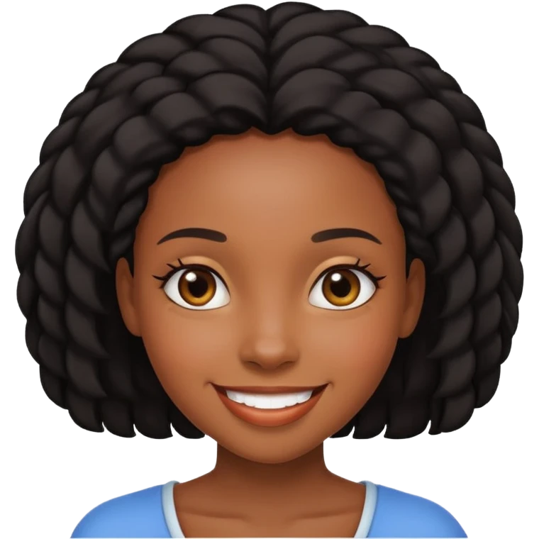 Black girl emoji