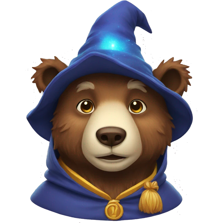 wizard bear emoji