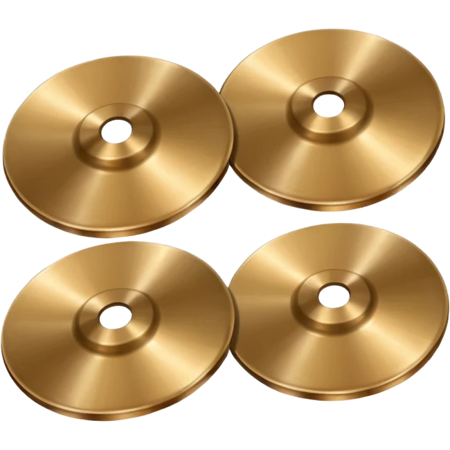 Hand cymbals emoji