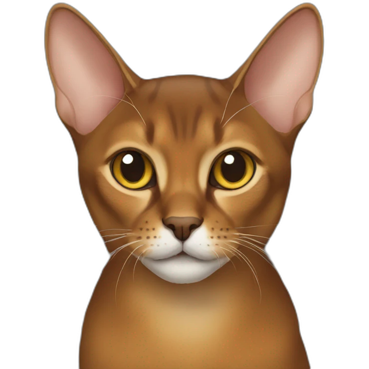 abyssinian cat emoji