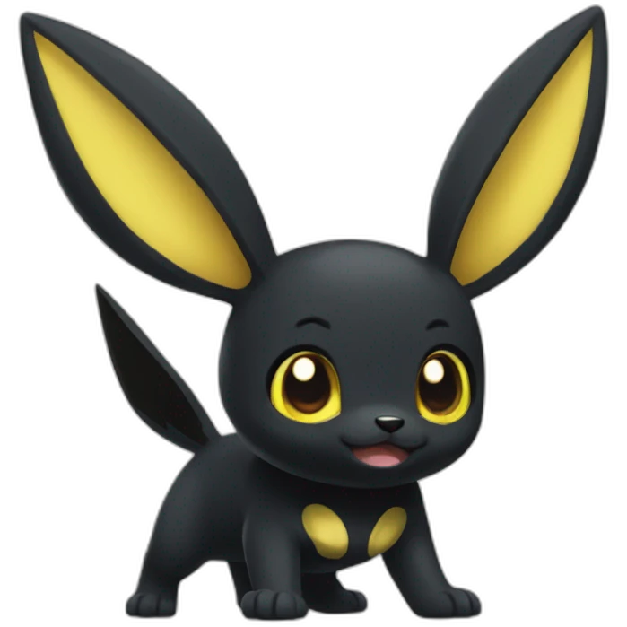 Umbreon Pokemon emoji
