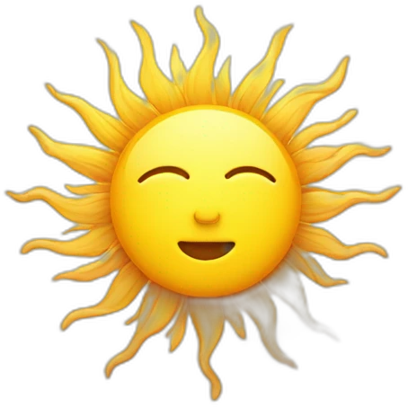 sun and light emoji
