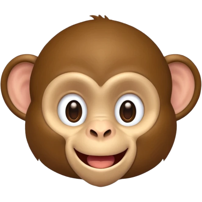 happy monkey emoji