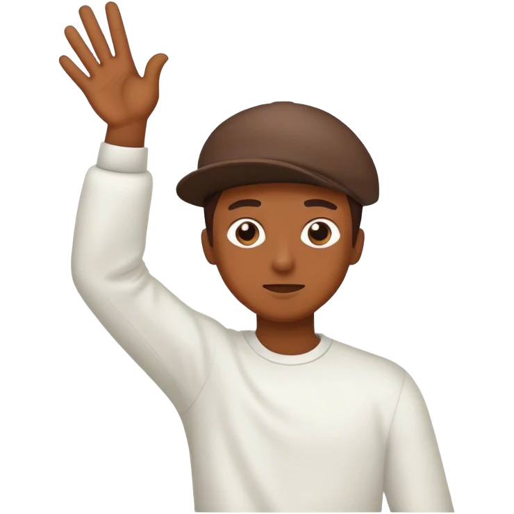 Person dabbing emoji