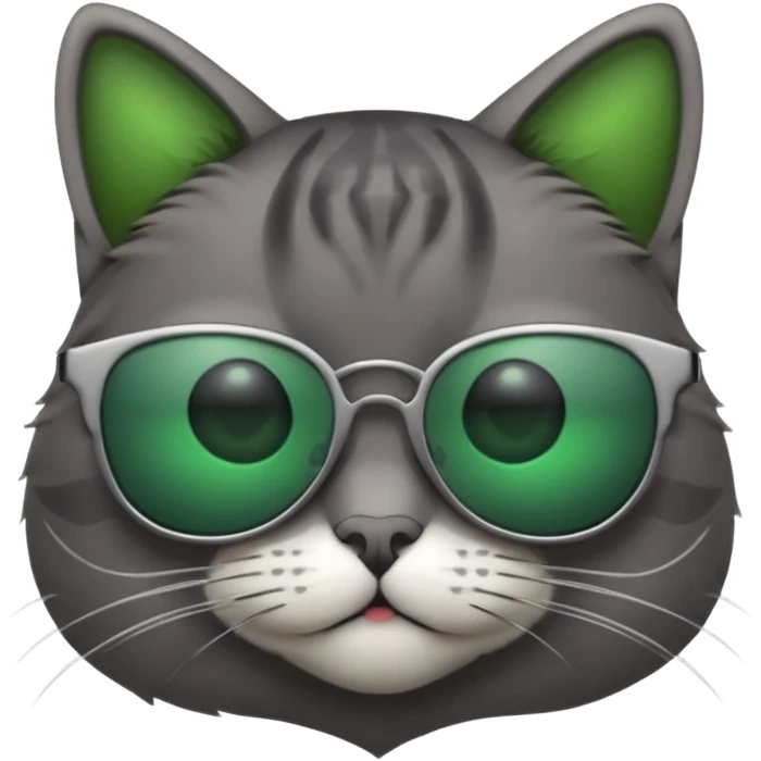Cat wearing sunglasses emoji