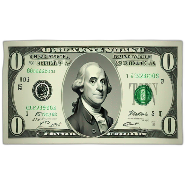 dollar note emoji