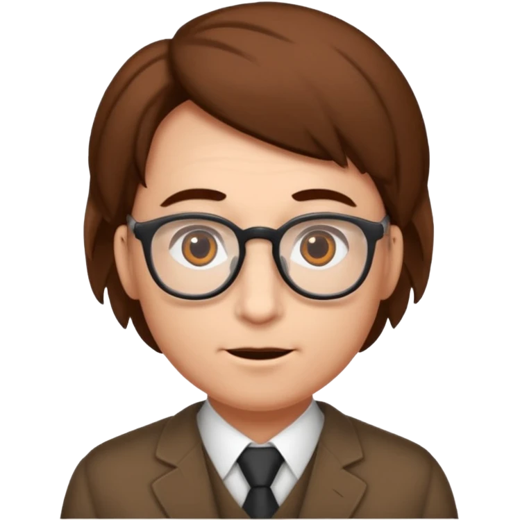 écureuil savant, air très intelligent, toque de professeur, lunettes emoji