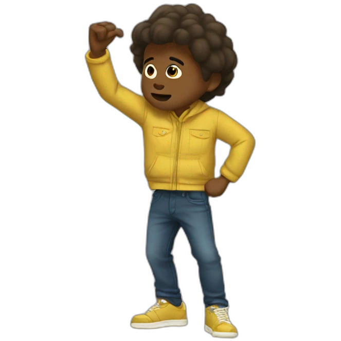 Garcon qui dab emoji