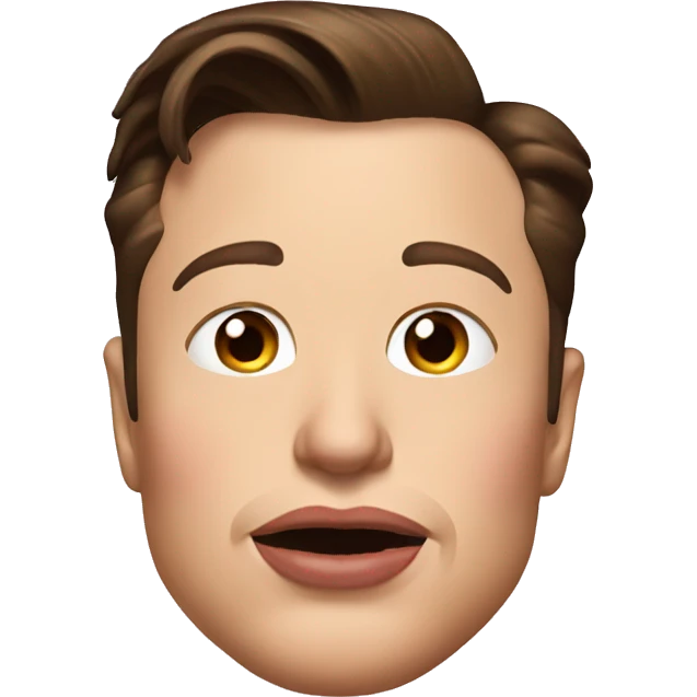 elon musk big lips emoji