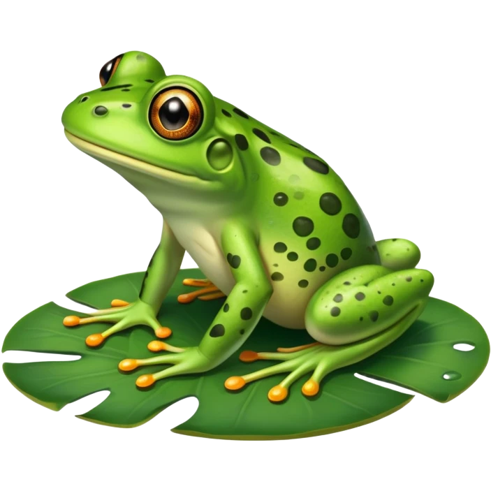 Croaking emoji