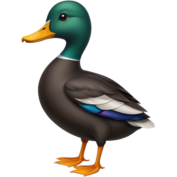 black duck emoji
