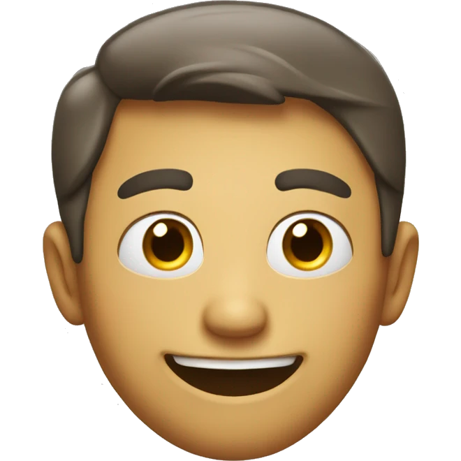 one-eyed character smiling solo emoji
