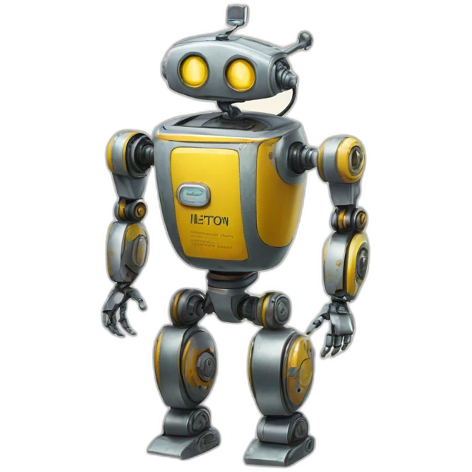 Robot, ice tea lipton emoji