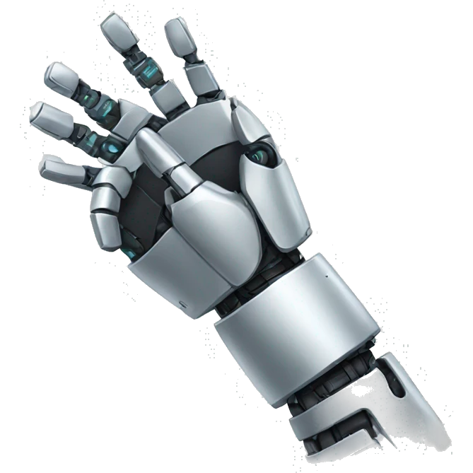 robot handshake emoji