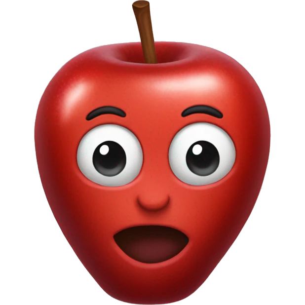 Candy apple  emoji