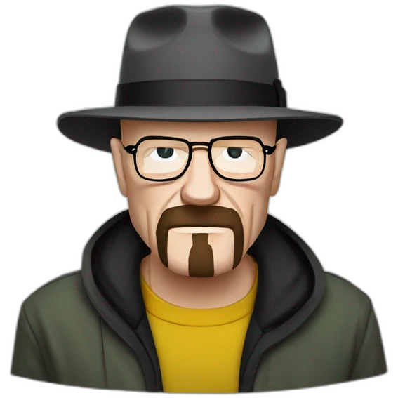 heisenberg breaking bad iOS style emoji