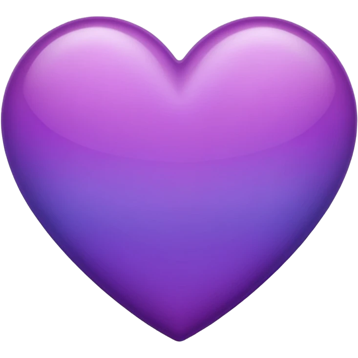 purple heart with a gradient emoji