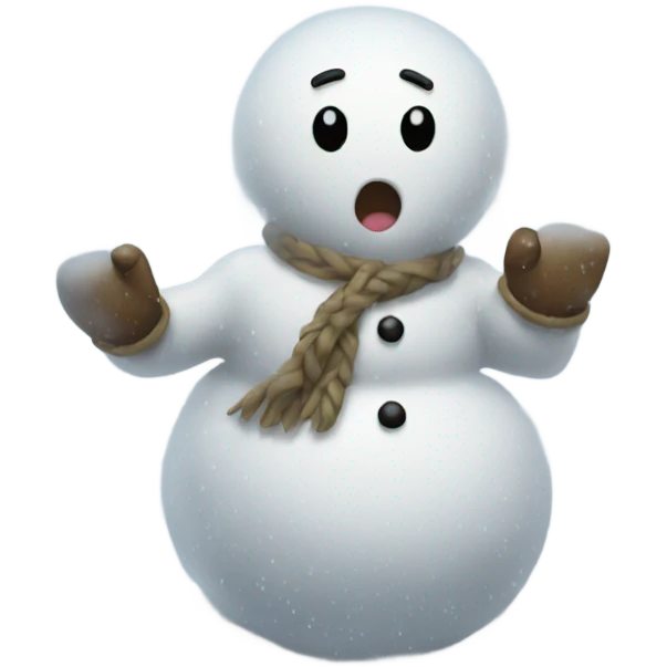 Snowstorm  emoji