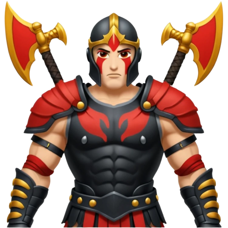 ares god of war black armour emoji