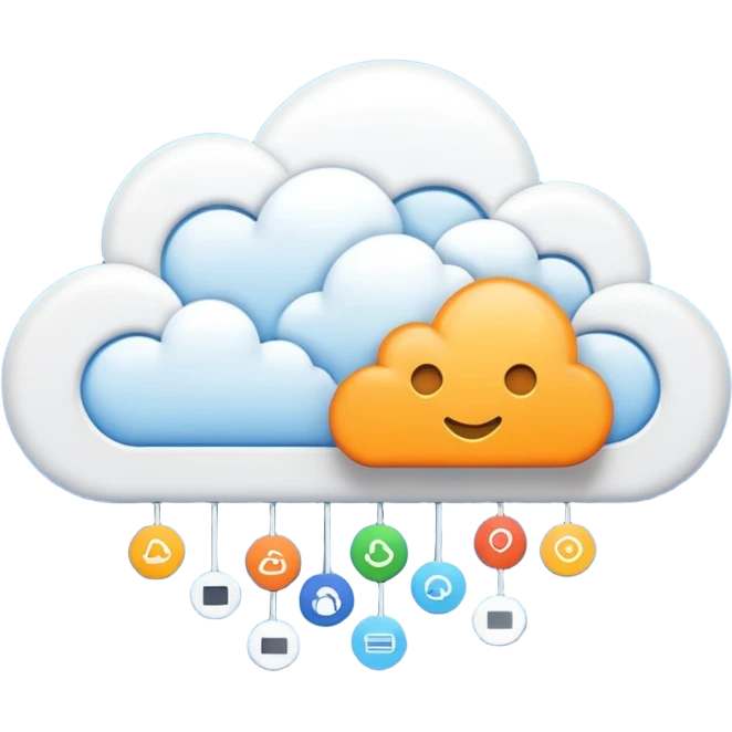 cloud computing aws services emoji
